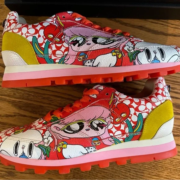 Coach Shoes Mens Sizing But Unisex Runners From Coach Limited Edition By Japanese Artist Poshmark